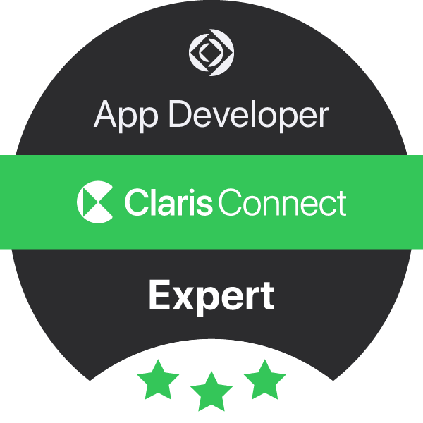 badge concepteur développeur certifié claris filemaker Connect